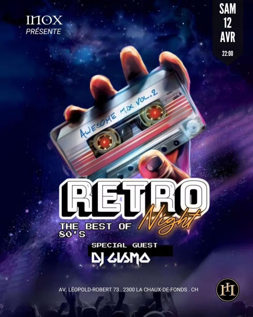 RETRO NIGHT – The Best of 80&rsquo;s