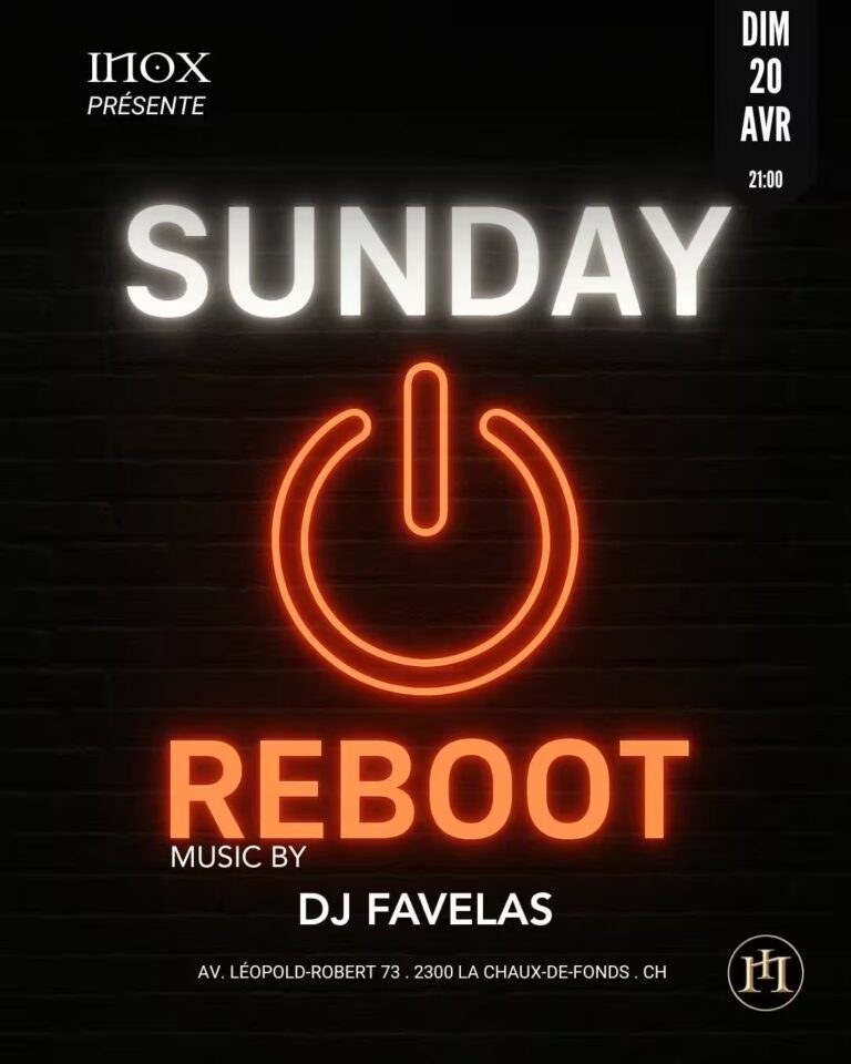 SUNDAY REBOOT – DJ FAVELAS