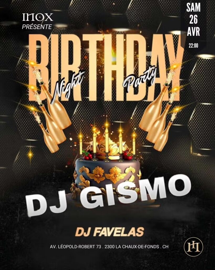 DJ GISMO BIRTHDAY NIGHT PARTY