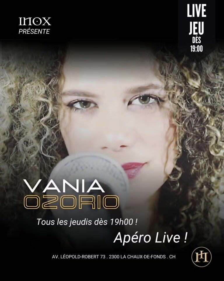 APÉRO LIVE – VANIA OZORIO