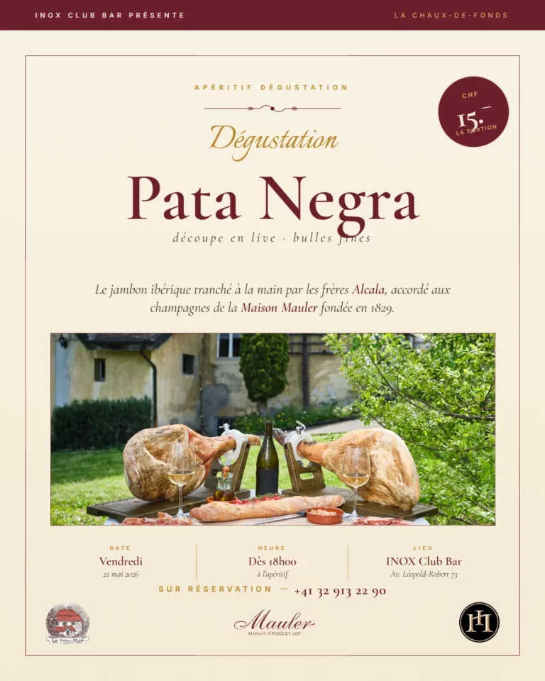 Un apéritif d&rsquo;exception vous attend a l&rsquo;INOX Club Bar !