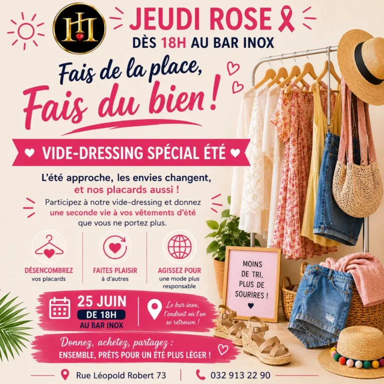 👗🌸 JEUDI ROSE : VIDE-DRESSING SPÉCIAL ÉTÉ 🌸👗
